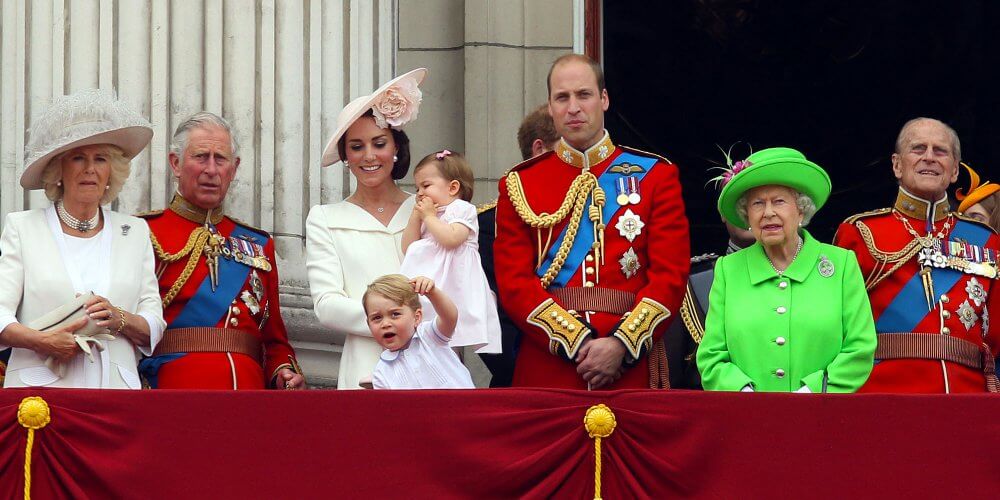 la famille royale d’Angleterre